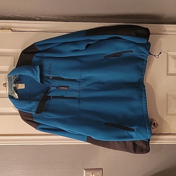 L.L. Bean Jackets & Coats Vintage Ll Bean Full Zip Mens Blue Fleece